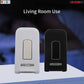 5Core Dock Stand Charger Wireless Black & White Pair Qi 15W Wire Less Fast Charger Pad Stand CDKW03