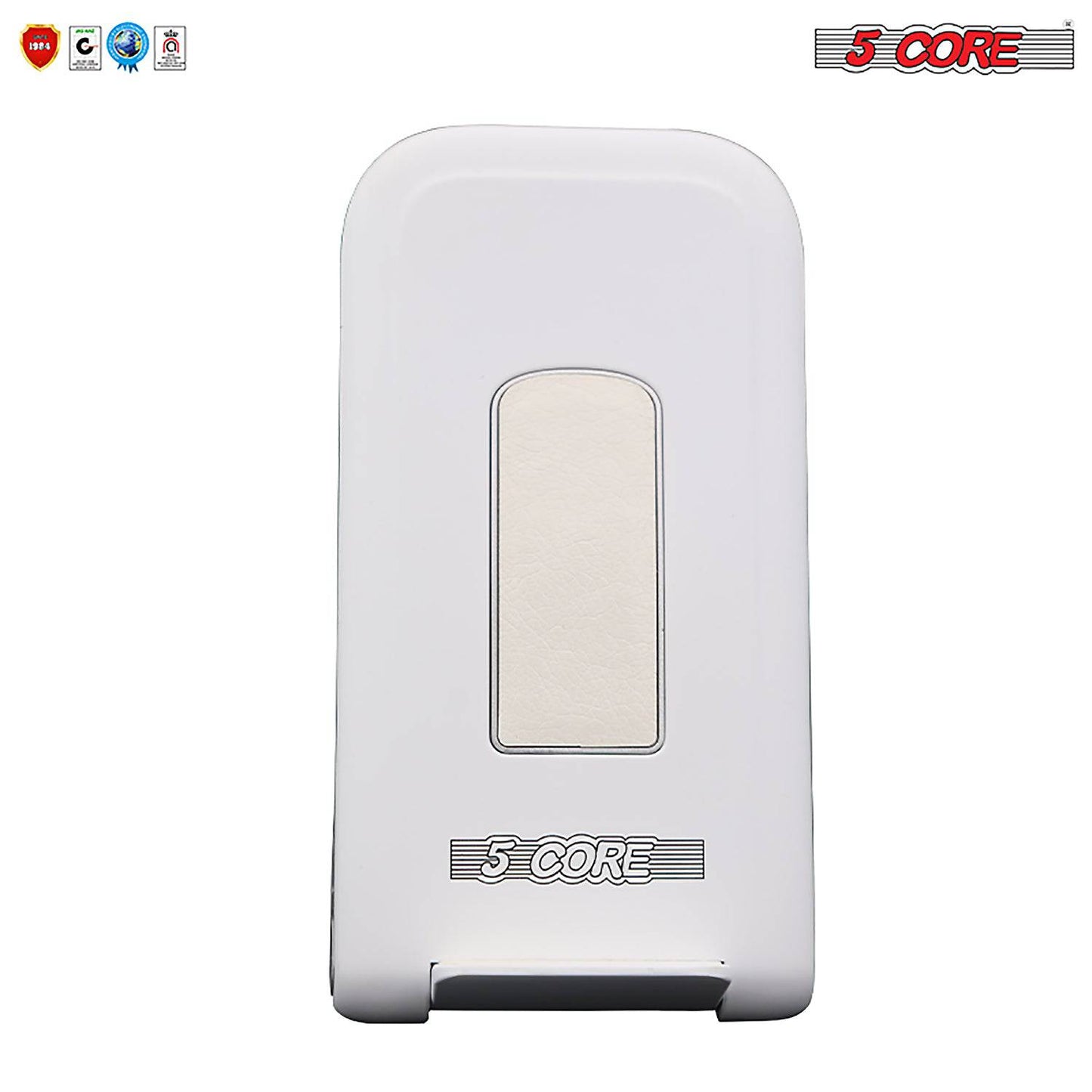 5Core Dock Stand Charger Wireless Black & White Pair Qi 15W Wire Less Fast Charger Pad Stand CDKW03