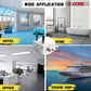 5Core Universal World Travel USB Plug Adapter Surge Protectors Type A International Type C 4Pcs WH