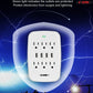 5Core 6 Outlet Wall Plug Extender with 4 USB Ports Multi Outlet Adapter Surge Protector  WMS 6S 4USB