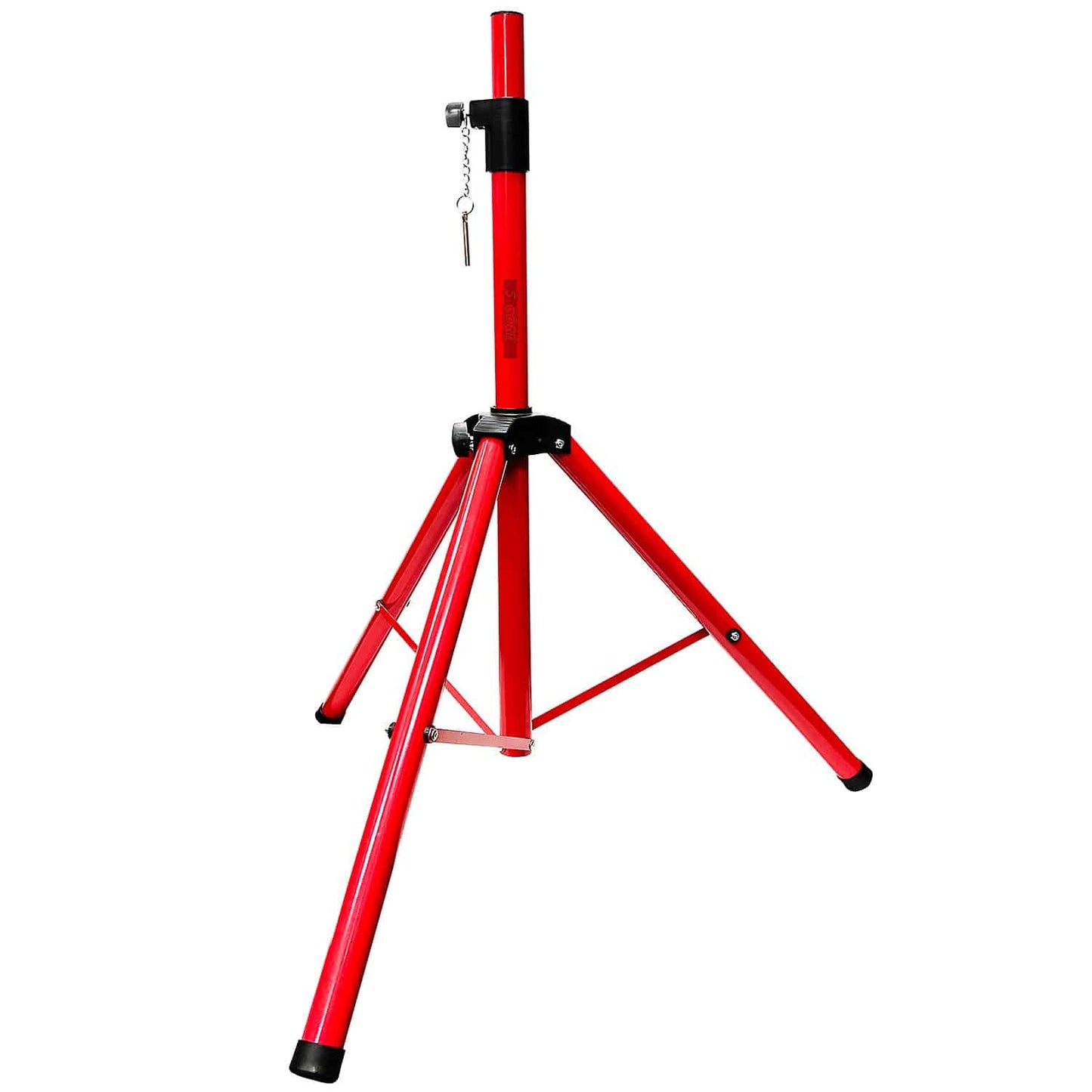 5Core Universal DJ Tripod Speaker Stand Adjustable 6FT Height - Red SS HD 1 PK RED