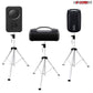 5Core Universal DJ Tripod Speaker Stand Adjustable 6FT Height- White SS HD 1 PK WH