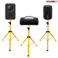 5Core Universal DJ Tripod Speaker Stand Adjustable 6FT Height - Yellow SS HD 1 PK YLW