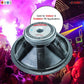 5Core 15" inch Subwoofer Replacement Speaker 8ohm 2200W DJ Woofer 15-185 AL