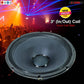 5Core 15" inch Subwoofer Replacement Speaker 8ohm 2200W DJ Woofer 15-185 AL