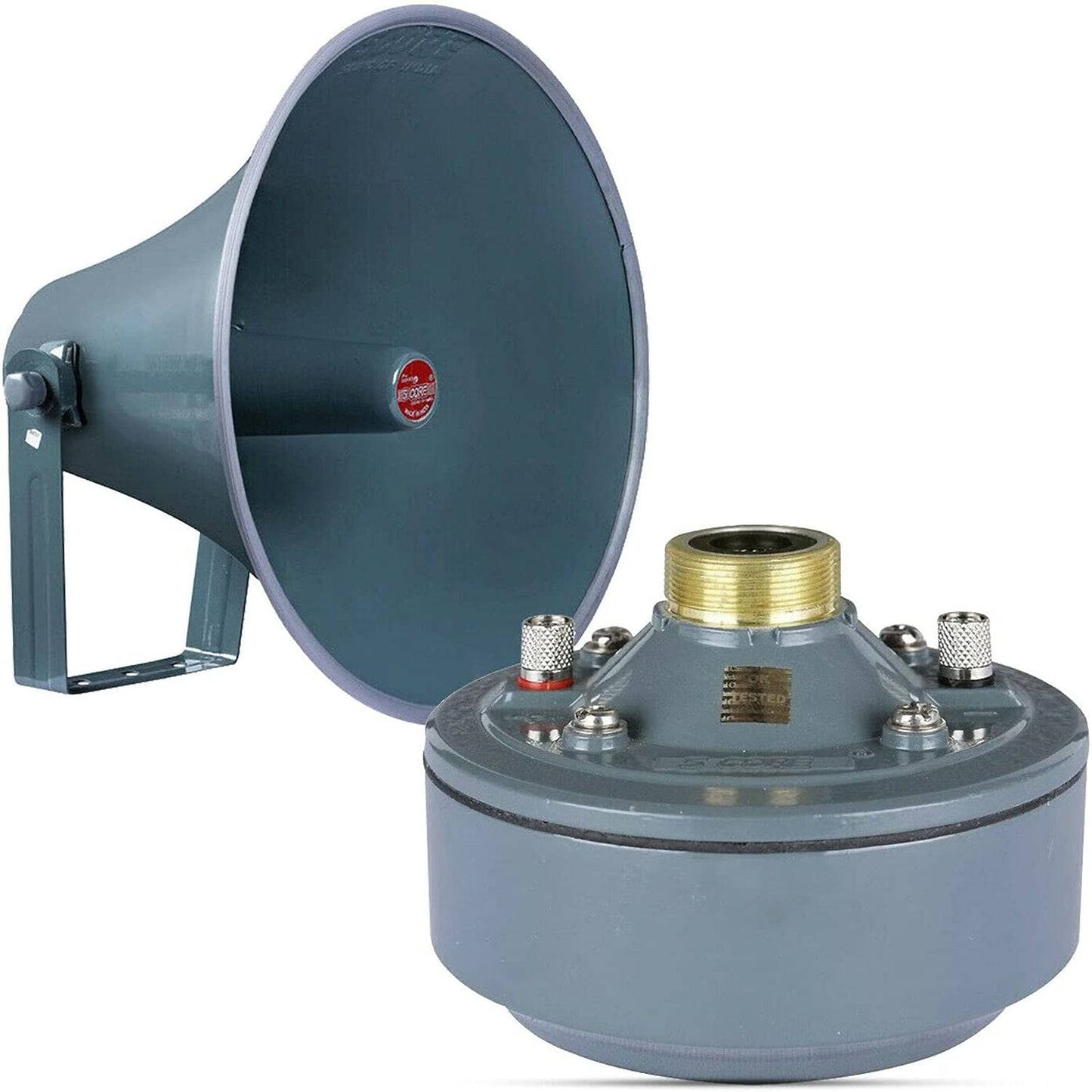 5Core Indoor Outdoor PA Loud Speaker Horn 18 Inch + Compression Driver Unit 600W PMPO RH18+DU60