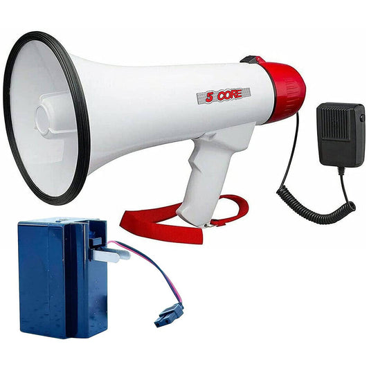 5 Core Cheer Megaphone Bullhorn Loud Speaker 20RF WB