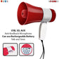 5 Core Cheer Megaphone Bullhorn Loud speaker Portable 138RU