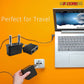 5Core Universal World Travel USB Plug Adapter Surge Protectors Type C International  4 Pieces Pack