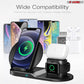 5Core 3 in 1 Qi Wireless 10W / 15W Fast Charging Pad Stand Dock For Samsung & iPhones 5 Core WCR 3