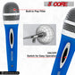 5 Core Microphone 4Pcs Blue Karaoke XLR Wired Mic Professional Studio Microfonos w ON/OFF Switch Integrated Pop Filter Dynamic Moving Coil Cardioid Unidirectional Pickup Handheld Micrófono for Singing DJ Podcast Speeches Includes Cable - PM 286 -5