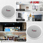 5 Core 6.5 Inch Ceiling Speaker System White in Wall Speakers 20W Rated Power 88dB Sensitivity Indoor Outdoor Ceiling Mount -CL 6.5-12 2W 6PCS-14