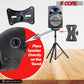 5 Core PA Speaker Stand Universal for Large Speakers Black 4FT Tripod Speaker Stand Height Adjustable from 68 to 128 CM onstage heavy duty Supports 130 lbs- SS HD 1PK 4FT-8