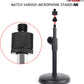5 Core Mic Stand Adapter 4 Pieces Black 3/8 Female to 5/8 Male Plastic Mic Screw Adapter Microphone Tripod Stand Screw - MS ADP P BLK 4PCS-2