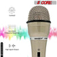 5 CORE Premium Vocal Dynamic Cardioid Handheld Microphone Neodymium Magnet Unidirectional Mic, 16ft Detachable XLR Deluxe Cable to ¼ Audio Jack, On/Off Switch for Karaoke Singing PM 301-2