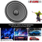 5 CORE Car Subwoofer Audio Speaker - 8 inch 4 Ohm, Foam Surround for Vehicle Stereo Sound System 90mm Magnet Loudspeaker Woofer Replacement Black WF 8"-890 2 PC-11