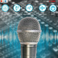 5 Core Professional Microphone Audio Dynamic Cardioid Karaoke Singing Wired Mic Music Recording Karaoke Microphone 673P-1