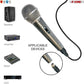 5 Core Professional Microphone Audio Dynamic Cardioid Karaoke Singing Wired Mic Music Recording Karaoke Microphone 673P-2