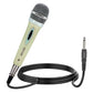 5 Core Microphone 3 Pcs White Karaoke XLR Wired Mic Professional Studio Microfonos w ON/OFF Switch Integrated Pop Filter Dynamic Moving Coil Cardioid Unidirectional Pickup Handheld Micrófono for Singing DJ Podcast Speeches Includes Cable - PM 28-1