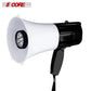 Megaphone Handheld with LED lights Bullhorn Cheer Loudspeaker Bull Horn Speaker 148 LED