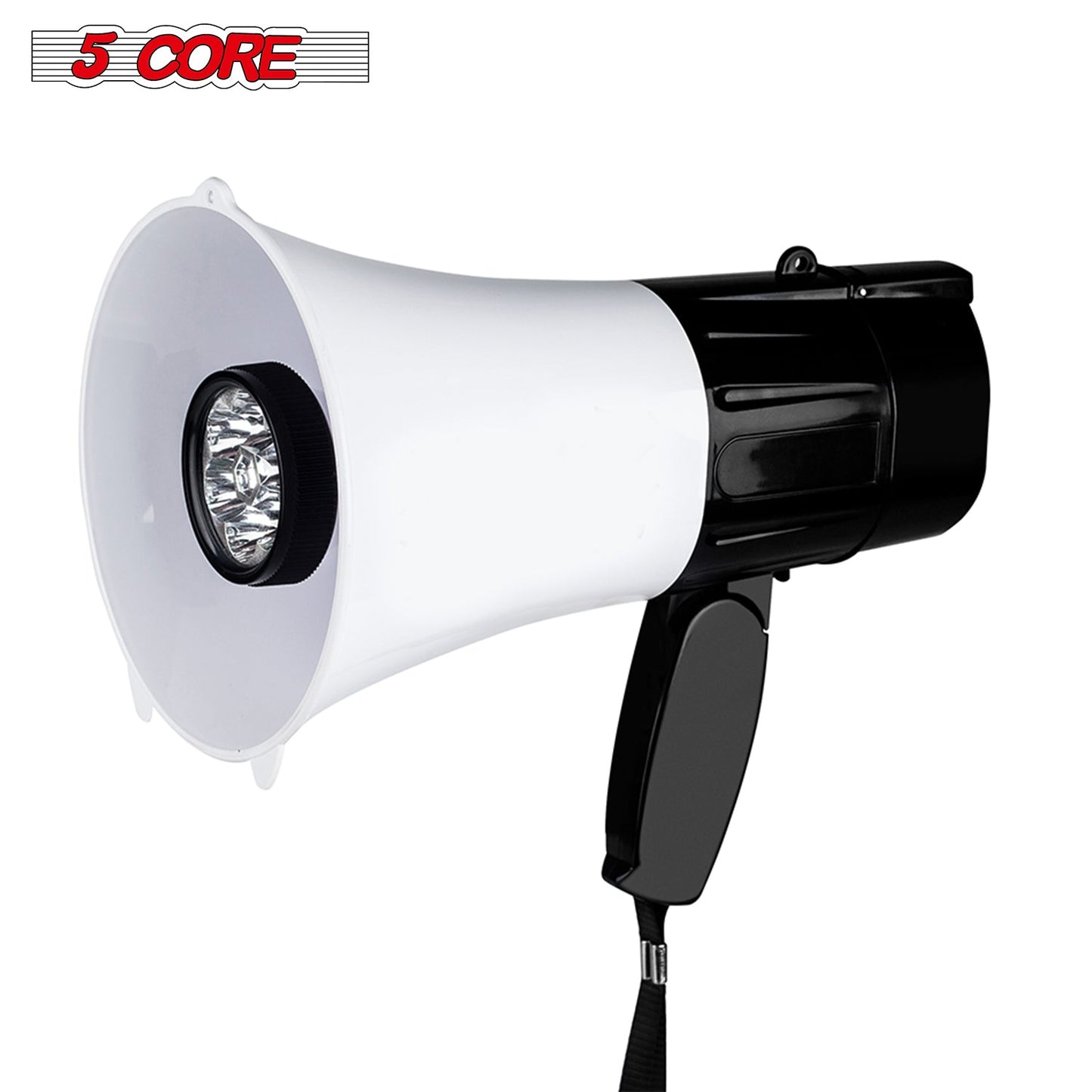 Megaphone Handheld with LED lights Bullhorn Cheer Loudspeaker Bull Horn Speaker 148 LED