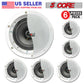 5 Core 6.5 Inch Ceiling Speaker System White in Wall Speakers 20W Rated Power 88dB Sensitivity Indoor Outdoor Ceiling Mount -CL 6.5-12 2W 6PCS-0