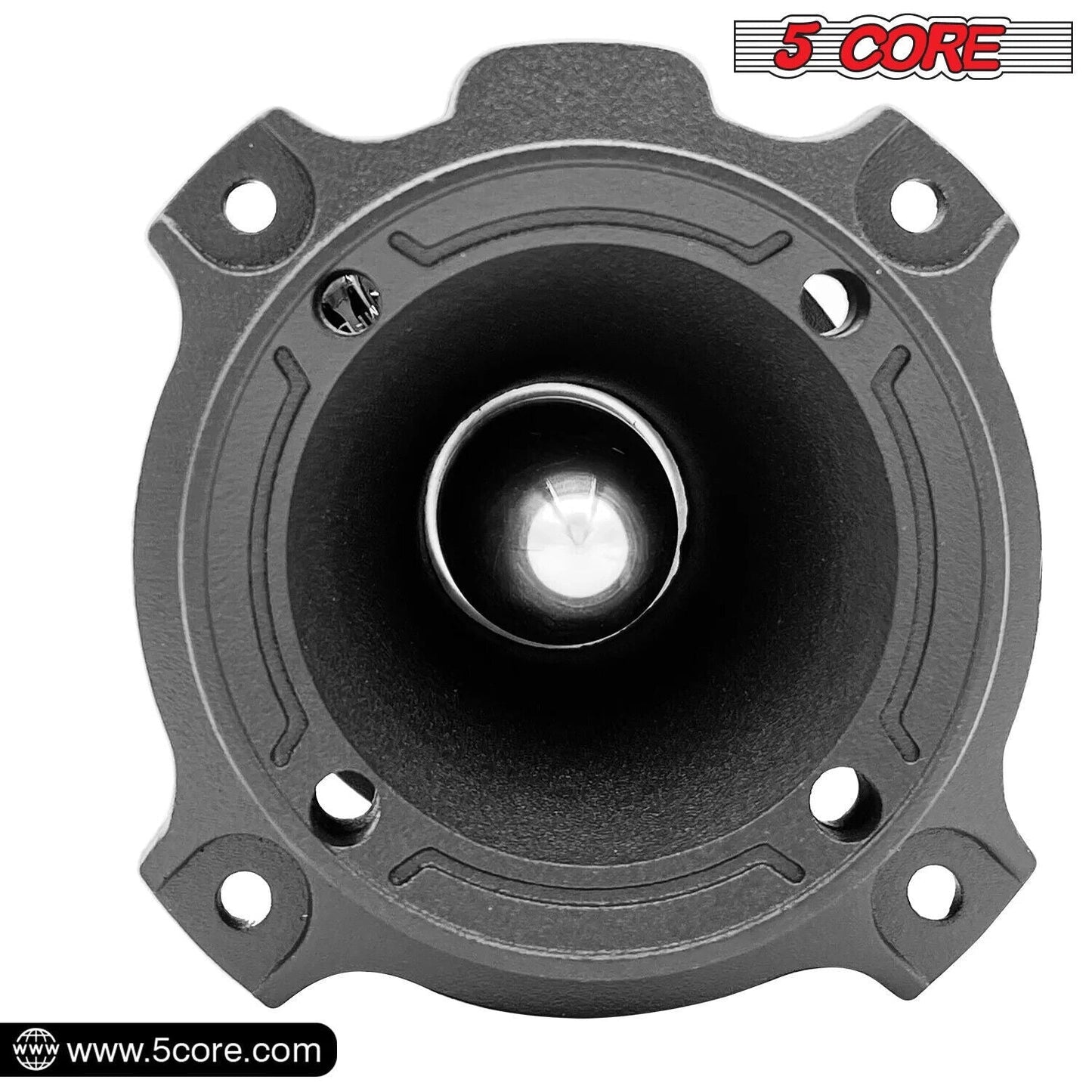 2x 6.5" Midrange Speaker Car Audio Speaker Red Bullet 2x Aluminum Tweeter 2600 W-10